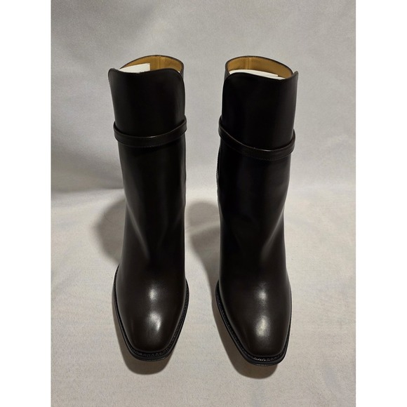 Ralph Lauren Shoes - Ralph Lauren Purple Label Nellie 800897015002 Women's Brown Short Boots. Size 8